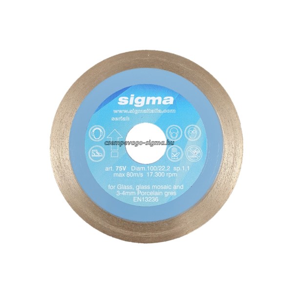 sigma-75v-diamond-blade